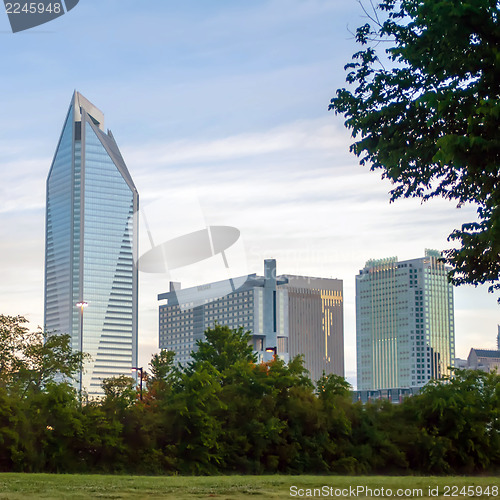 Image of Uptown Charlotte, North Carolina Cityscape