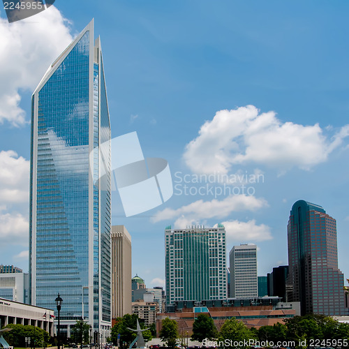 Image of Uptown Charlotte, North Carolina Cityscape