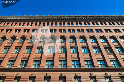Image of big red brick building