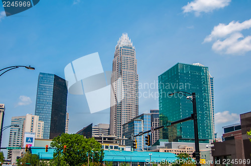 Image of Uptown Charlotte, North Carolina Cityscape