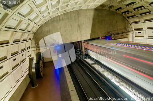 Image of Washington DC Metro Tunnel