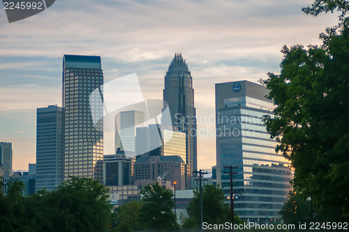 Image of Uptown Charlotte, North Carolina Cityscape