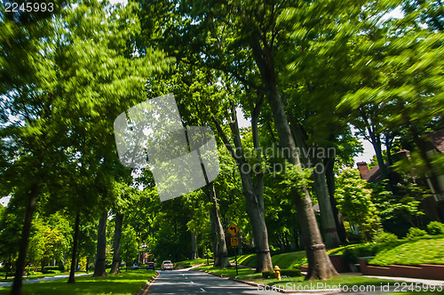 Image of Beautiful scenic  road