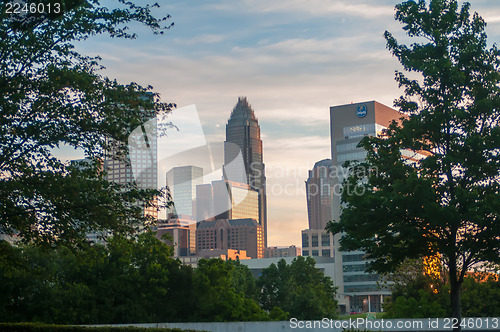 Image of Uptown Charlotte, North Carolina Cityscape