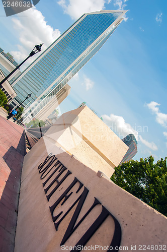 Image of Uptown Charlotte, North Carolina Cityscape