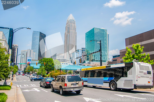 Image of Uptown Charlotte, North Carolina Cityscape