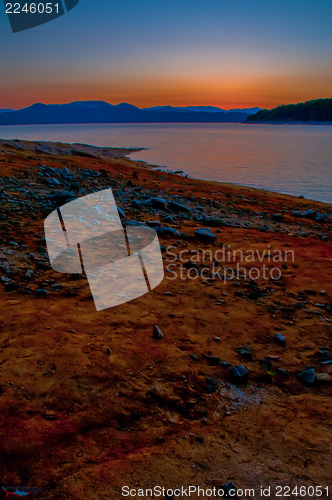 Image of Lake Jocassee sunrise