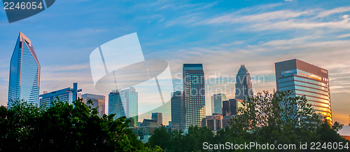 Image of Uptown Charlotte, North Carolina Cityscape