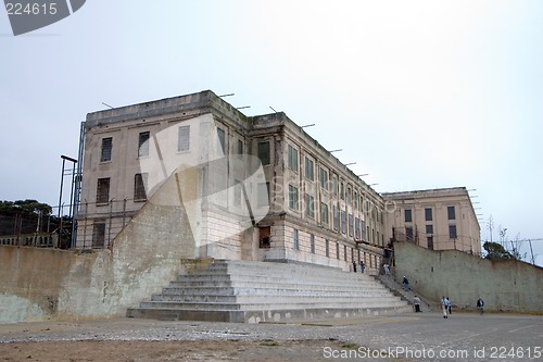 Image of Exercise yard at Alcatraz