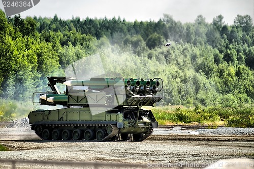 Image of mobile missile launcher