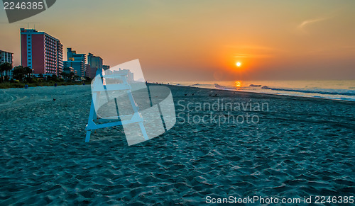 Image of morning at  Myrtle Beach South Carolina