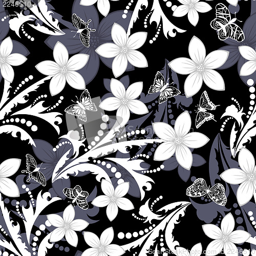 Image of seamless floral pattern