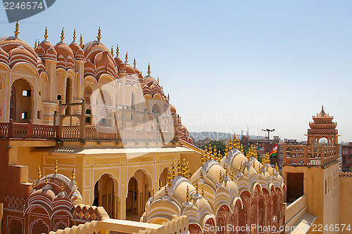 Image of Hawa Mahal, the Palace of Winds, Jaipur, Rajasthan, India.