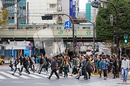 Image of Shibuya Crossing