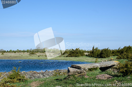 Image of Weathered bench