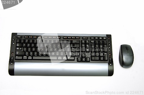 Image of Wireless KeyBoard and mouse