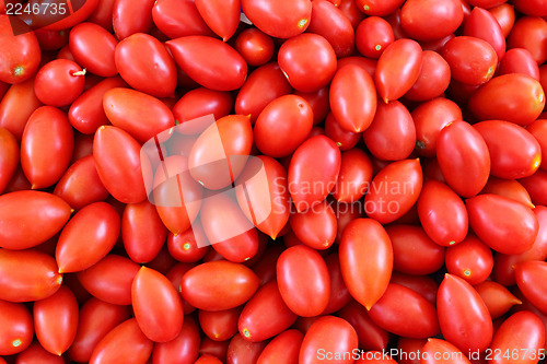Image of ripe tomato - food background