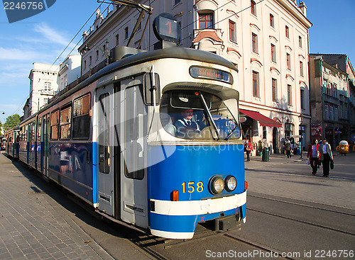 Image of Tram in Krakow