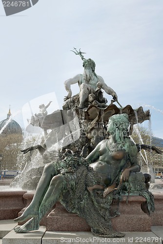 Image of Neptune Fountain in Berlin