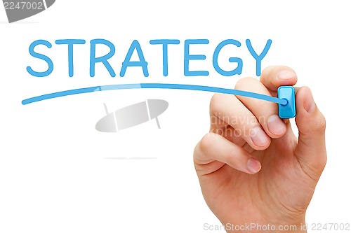 Image of Strategy Blue Marker