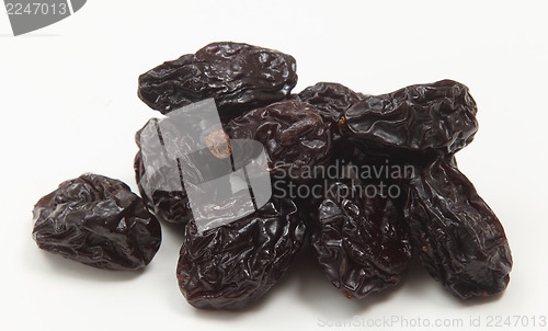 Image of Pile of prunes closeup