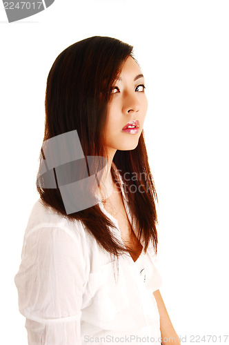 Image of Portrait of chinese girl.