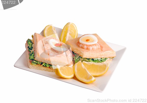 Image of Shrimp sandwich