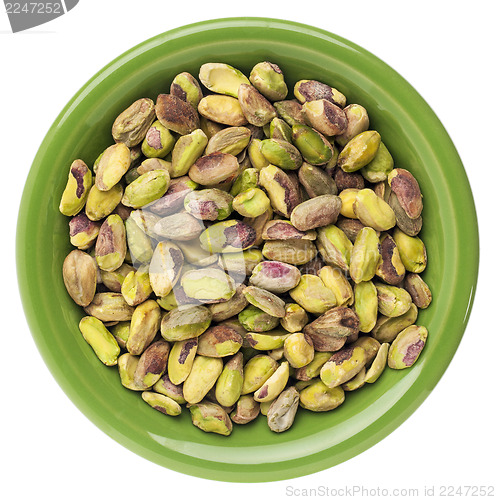 Image of bowl of pistachio nuts