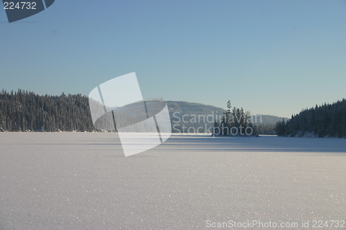 Image of cold february day