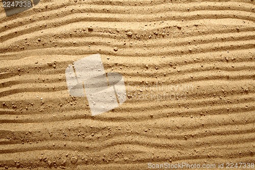 Image of yellow sand texture (lines)