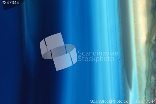 Image of blue agate gem background (macro, detail)