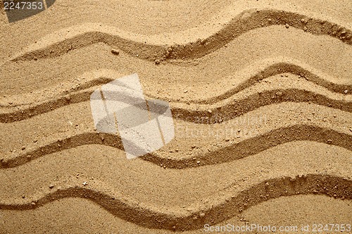 Image of yellow sand texture (waves)