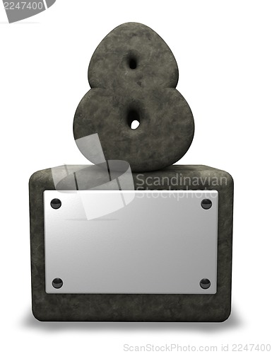 Image of stone number