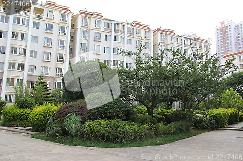 Image of residencial quater in China