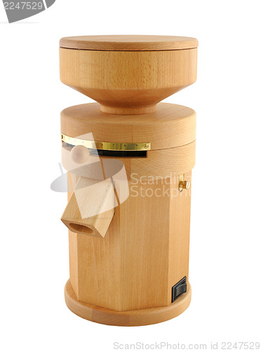 Image of Wooden electric mill