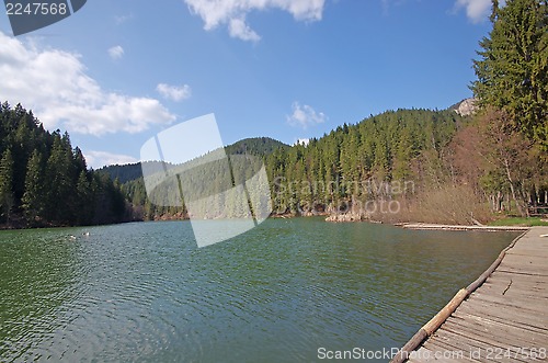 Image of Red lake in Romania