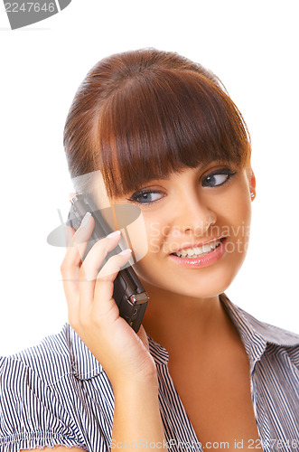 Image of Business Woman on the phone