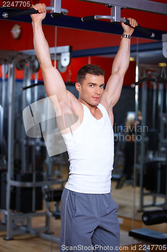 Image of Man at the gym