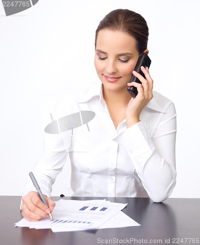 Image of Cute Business Woman