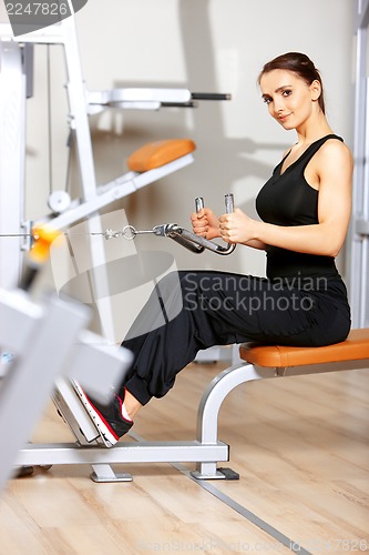 Image of Woman at the gym