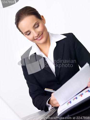 Image of Cute Business Woman