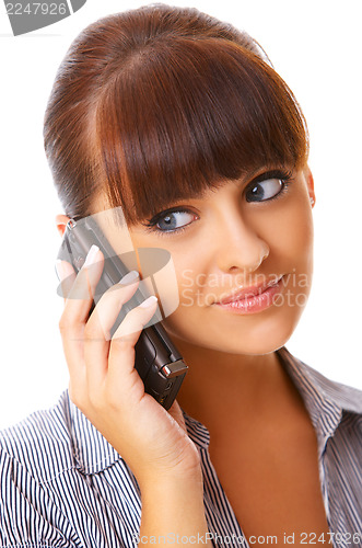 Image of Business Woman on the phone