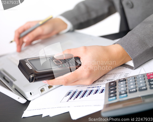 Image of Cute Business Woman