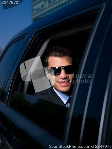 Image of Outdoor Businessman