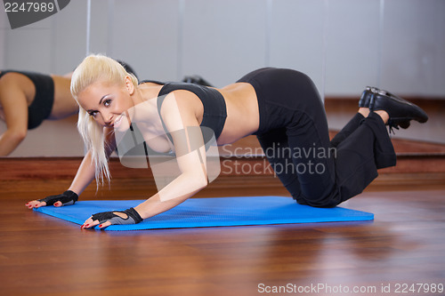 Image of Woman at the gym