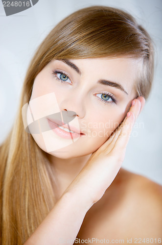 Image of Cute Teenage Girl