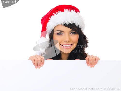 Image of Christmas chick with board