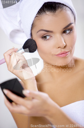 Image of Black haired Beauty