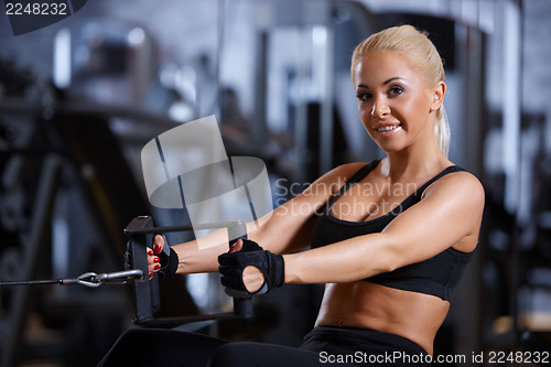 Image of Woman at the gym