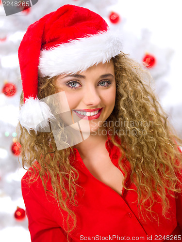 Image of Christmas Blond Chick